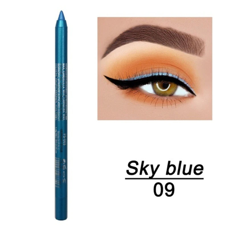 SilkGlow - Stylo Ombre à Paupières et Eyeliner Waterproof, Brillance Intense et Couleurs Vibrantes