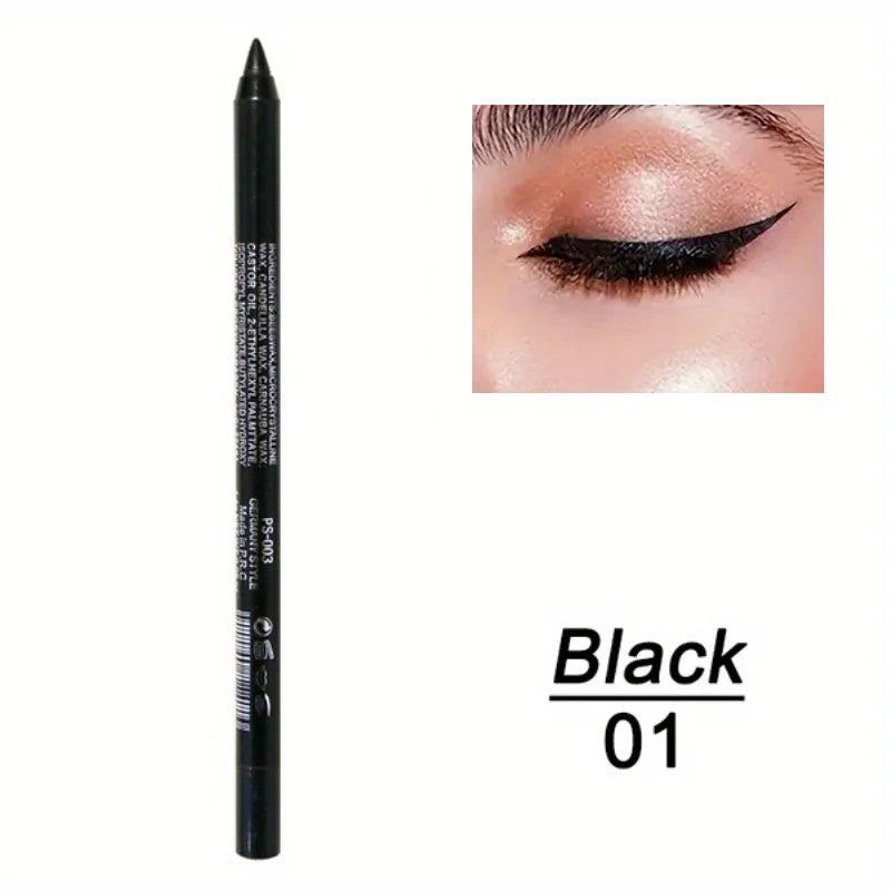 SilkGlow - Stylo Ombre à Paupières et Eyeliner Waterproof, Brillance Intense et Couleurs Vibrantes