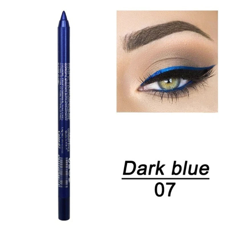 SilkGlow - Stylo Ombre à Paupières et Eyeliner Waterproof, Brillance Intense et Couleurs Vibrantes