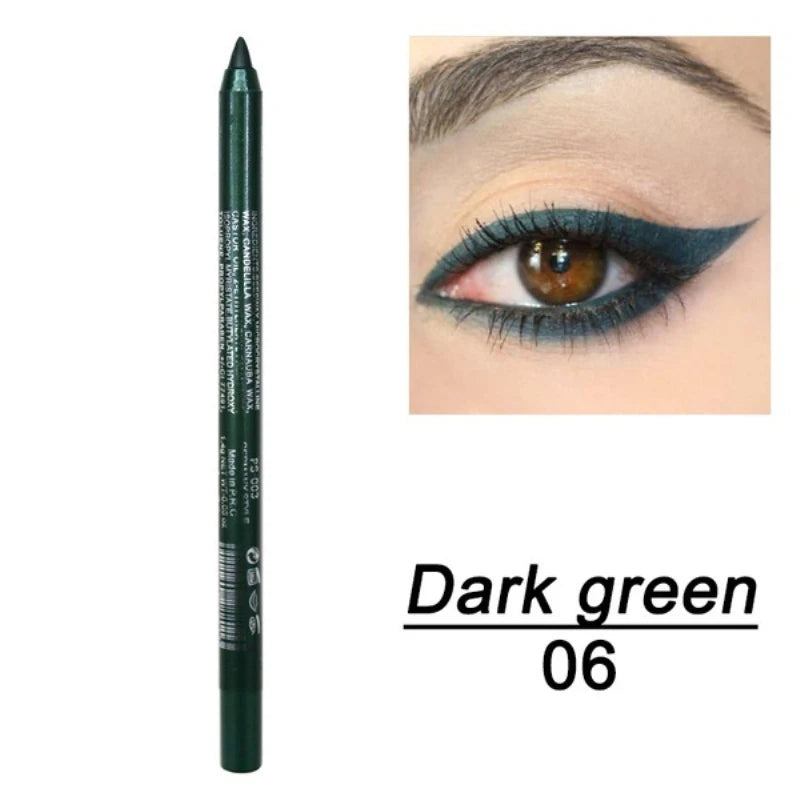 SilkGlow - Stylo Ombre à Paupières et Eyeliner Waterproof, Brillance Intense et Couleurs Vibrantes