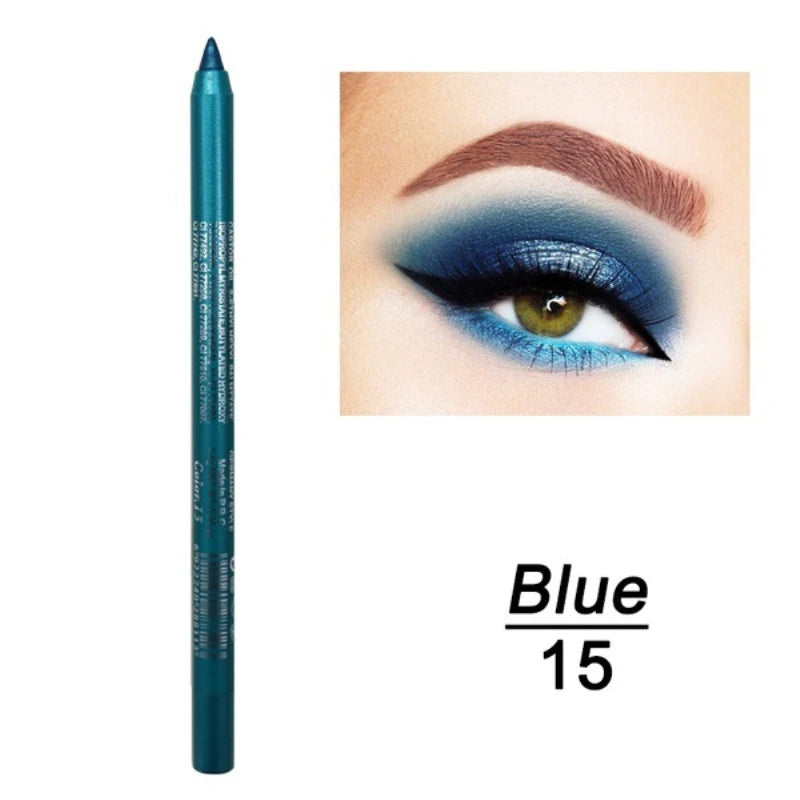 SilkGlow - Stylo Ombre à Paupières et Eyeliner Waterproof, Brillance Intense et Couleurs Vibrantes