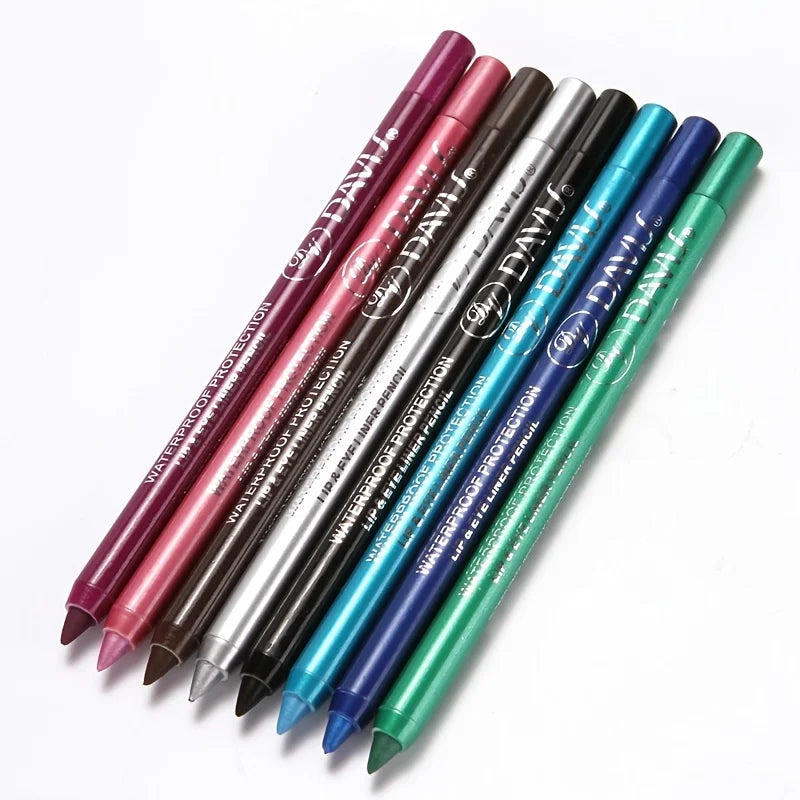 SilkGlow - Stylo Ombre à Paupières et Eyeliner Waterproof, Brillance Intense et Couleurs Vibrantes